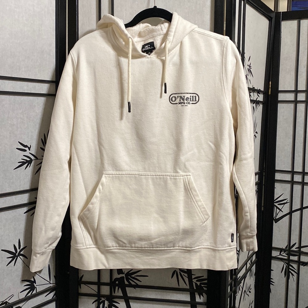 Off-white O’Neill hoodie, size adult M, unisex